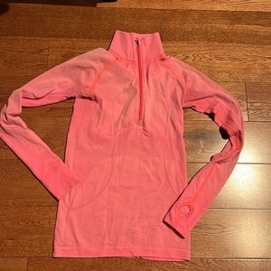 Lululemon half zip running shirt